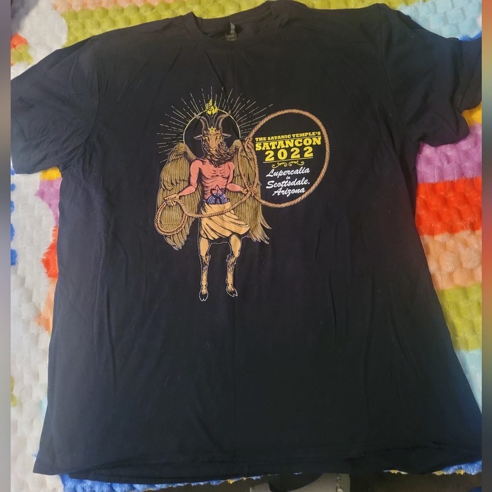 Satanic Temple Satancon 2022 T-Shirt Lupercalia In‎ Scottsdale, AZ Size Mens 2XL
